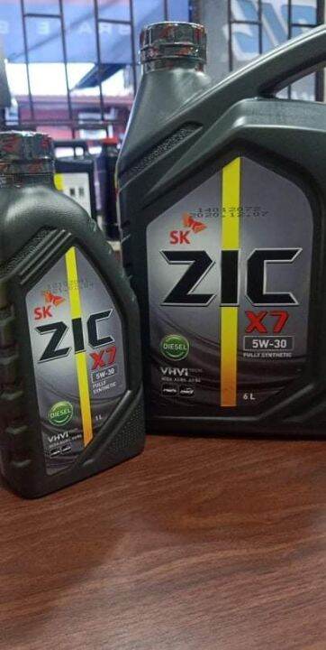 Zic x7 5w30 Fully Synthetic Diesel 7L | Lazada PH