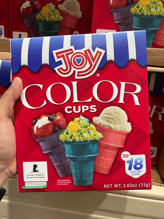 JOY CONE COLORS CUPS (18 CONES) Lazada PH