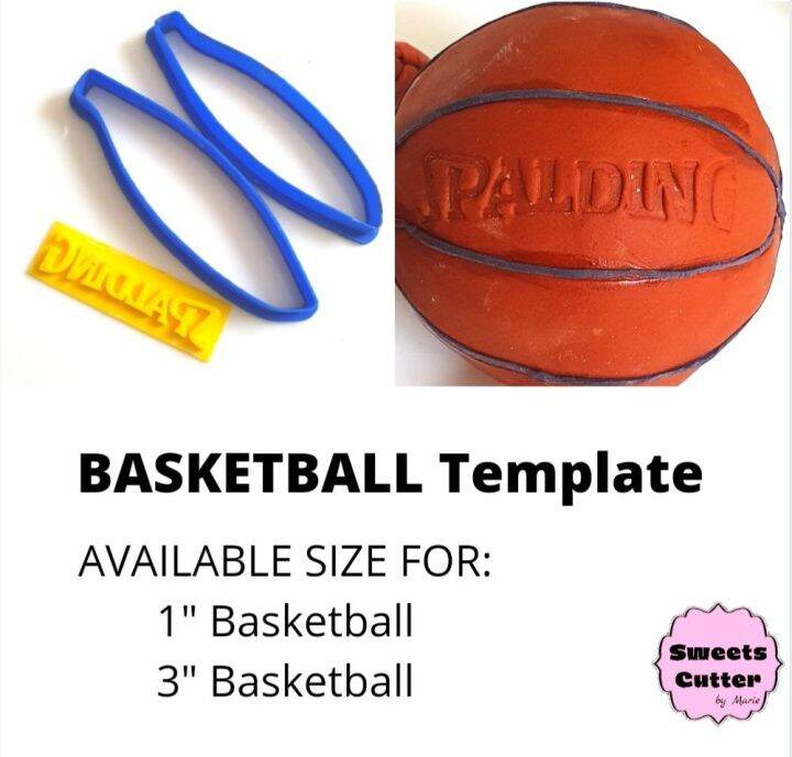 Basketball Template Fondant Cutter Lazada PH
