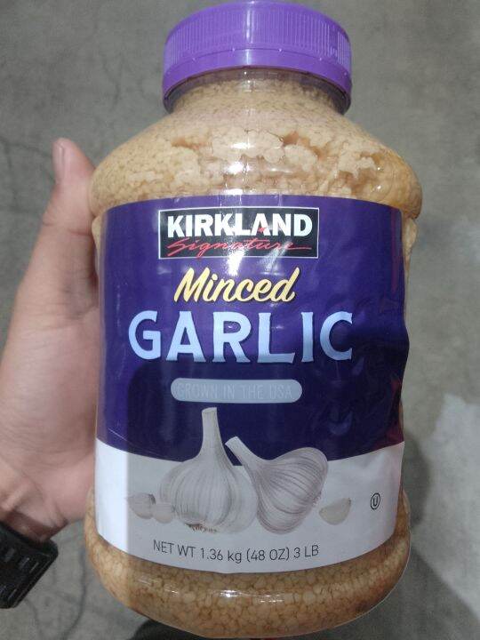 Kirkland signature minced garlic 1.36kg Lazada PH
