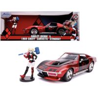 1:24 Harley Quinn &amp; 1969 Chevy Corvette Stringray (DC Comics) [JADA]