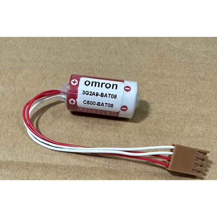 ของแท้ใหม่-omron-c500-bat08-3g2a9-bat08-3-6v-omron-plc-แบตเตอรี่ลิเธียม