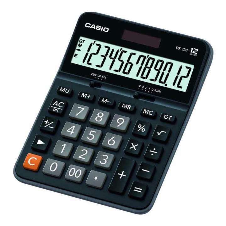 casio-calculator-เครื่องคิดเลข-รุ่น-dx-12b-สีดำ