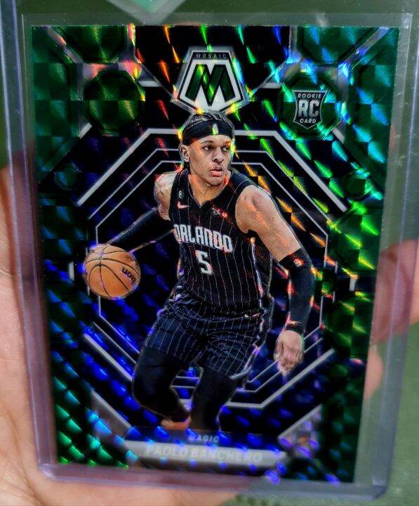 Paolo Banchero Mosaic Prizm Green Holo Rookie NBA CARD | Lazada PH