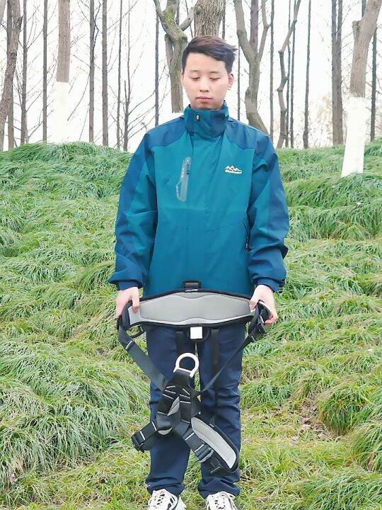 OSPREYSafety Harness เข็มขัดนิรภัยสำหรับปีนเขา ความแข็งแรงสูงกลางแจ้ง