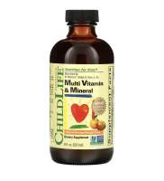 ChildLife Essentials Essentials, Multi Vitamin &amp; Mineral, Natural Orange/Mango, 8 fl oz (237 ml)