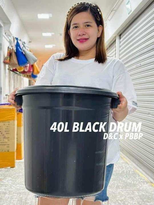 40L Black Water Drum Lazada PH