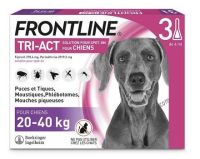 Frontline Tri-act for dogsฟรอนท์ไลน์ ไตร-แอ็ค สำหรับสุนัขน้ำหนัก 20-40 กิโลกรัม