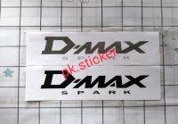 STICKER สติ้กเกอร์ ISUZU  D-MAX SPARK ปี2002-2006ติดข้างกระบะ ISUZU มีสีดำสีเทา 1ชุดมี2ชิ้น งานสกรีน ขนาดเท่าoriginal