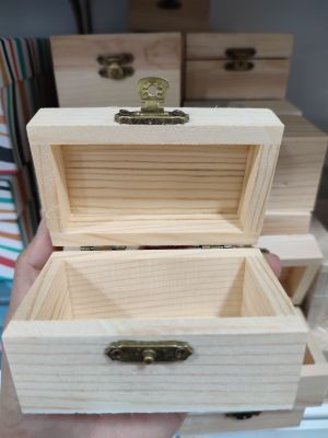 กล่องไม้สน กล่องของขวัญ กล่องไม้เก็บของขนาดเล็ก กล่องเก็บของ กล่องมินิ กล่องเก็บเครื่องประดับ