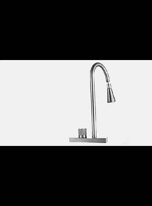 Kran kitchen sink luxury panas dingin model tarik/keran bak cuci piring