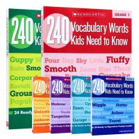 240 Vocabulary Words Kids Need to Know ,Grade 1-6,Scholastic workbook