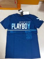 Playboy เสื้อยืดคอกลมผู้ชาย