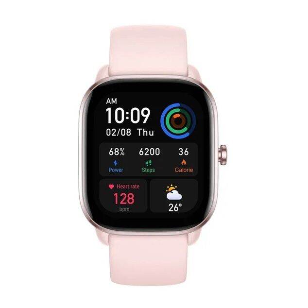 amazfit-gts-4-mini-gps-smartwatch-new-sp02-waterproof-วัดค่าการเต้นของหัวใจ-ค่าออกซิเจนในเลือด-รองรับภาษาไทย