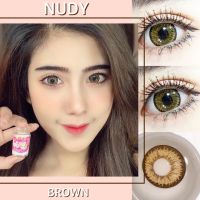 Nudy nola brown บิ๊กอายส์ตาโต-Bigeye คอนแทคเลนส์ ตัดขอบ