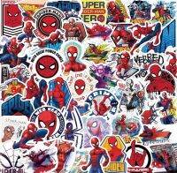 ??Stickers Spider-man 462 สติ๊กเกอร์ 50ชิ้นแบบคละลายกันน้ำ PVC ลายคมชัด marvel มาเวล สไปเดอร์-แมน โนเวย์โฮม