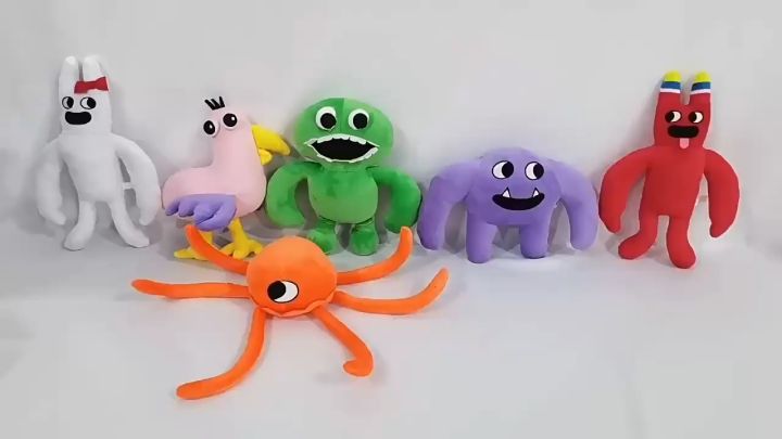 8pcs Garten Of Banban Plush Toys Set Stuffed Banban Monster Doll