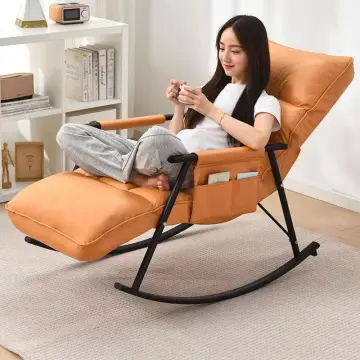 Nordic light luxury home nap leisure rocking chair hot sale