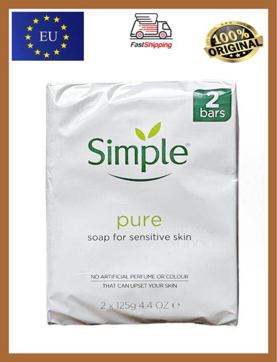 Simple Pure Soap For Sensitive Skin (125g x 2) Lazada PH