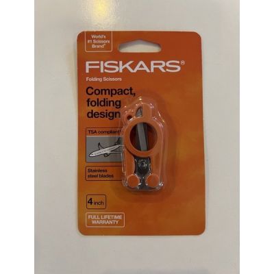 Fiskars Folding 4” Scissors (New)