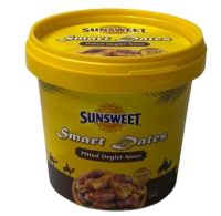 Sunsweet Smart Dates อินทผาลัมไร้เมล็ด Pitted Deglet Nour อินทผาลัมเนื้อนุ่ม บรรจุกระป๋อง 250 กรัม