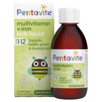 พร้อมส่ง Pentavite Multivitamins with Iron 200ml วิตามินรวมเด็กเข้มข้น