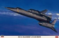 Hasegawa 02041 SR-71A Blackbird with D-21B DrOne 1/72