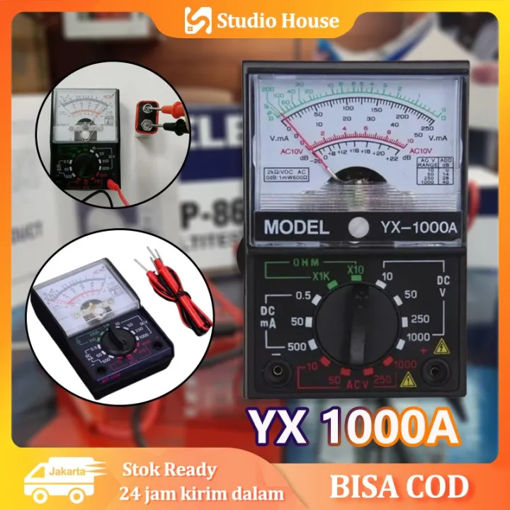 Multitester YX 1000 A Nankai Multitester YX1000A / SP 110 Kuning