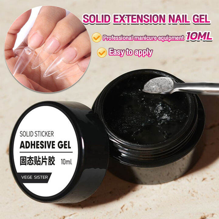 Homehub Non Stick Hand Solid Extension Nail Gel Polish For Fake Nails