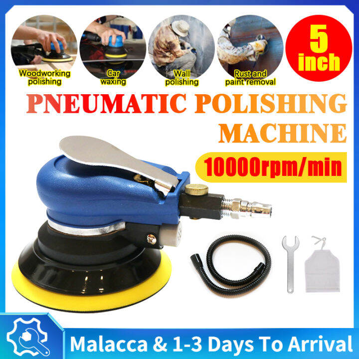 5" Pneumatic Air Sander Polisher Random Orbital Air Sander Car Polisher
