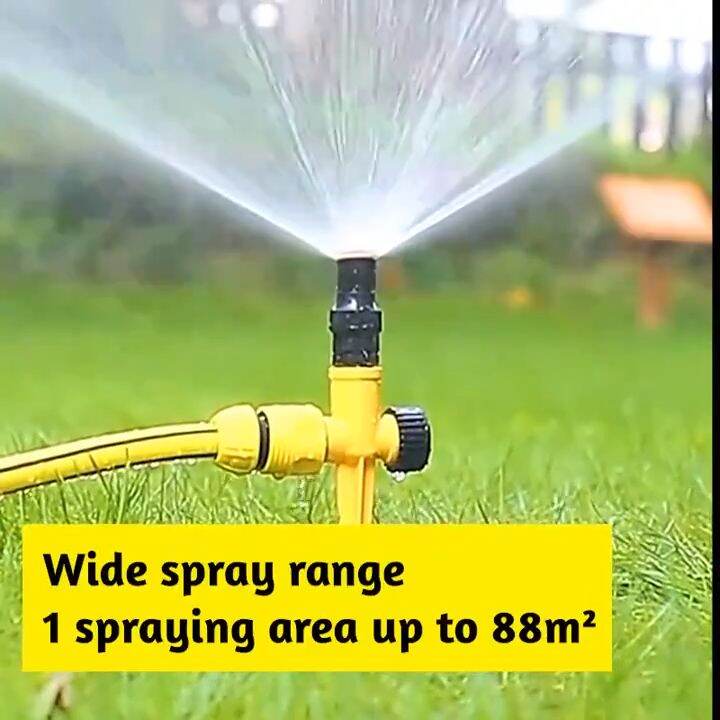 Garden Sprinkler Lawn Sprinkler 360 Degree Automatic Rotating