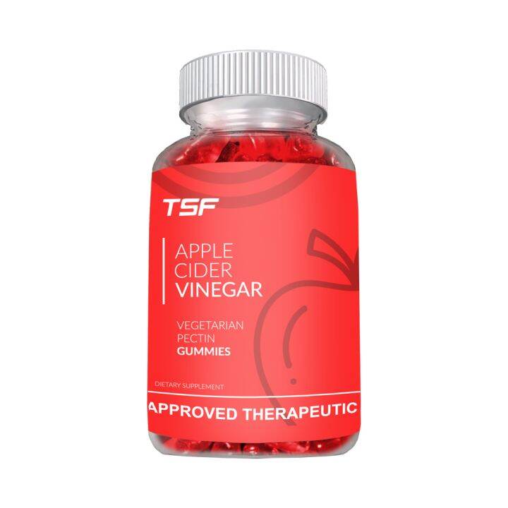 TSF APPLE CIDER VINEGAR GUMMIES 1000mg (60 acv gummies) Lazada PH
