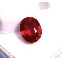 ทับทิมแดงธรรมชาติทรงรี 12x10มม. 8cts 12x10mm oval natural red ruby 8cts