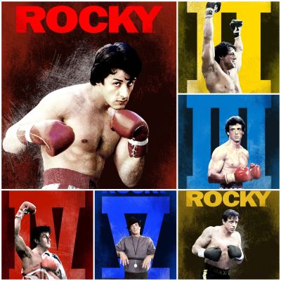 [DVD HD] ร็อคกี้ ราชากำปั้นทุบสังเวียน ครบ 6 ภาค-6 แผ่น Rocky 6-Movie Collection #หนังฝรั่ง (ดูพากย์ไทยได้-ซับไทยได้) แอคชั่น ดราม่า กีฬา