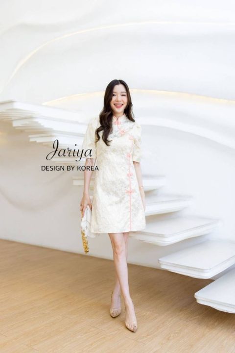 ถูกมาก-jariya-กี่เพ้า-งานจริงสวยมาก