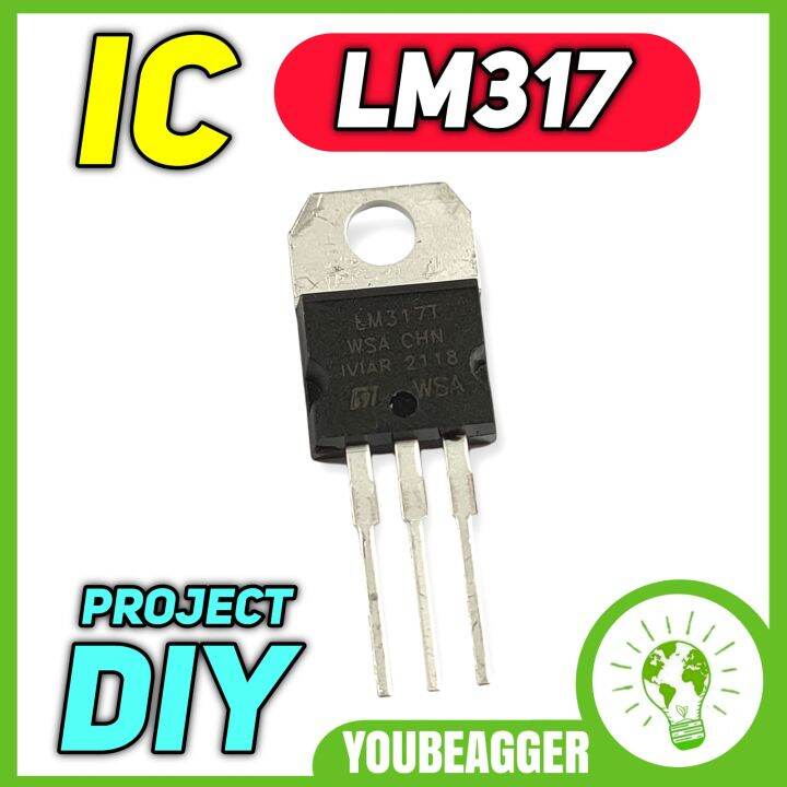 IC LM317 LM317T Ic transistor regulator voltage Lazada Indonesia