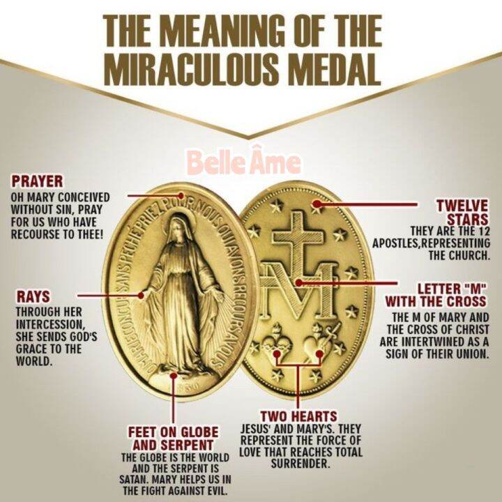 Miraculous Medal of Virgin Mary ‼️SUPER SALE‼️with prayer and gift ...