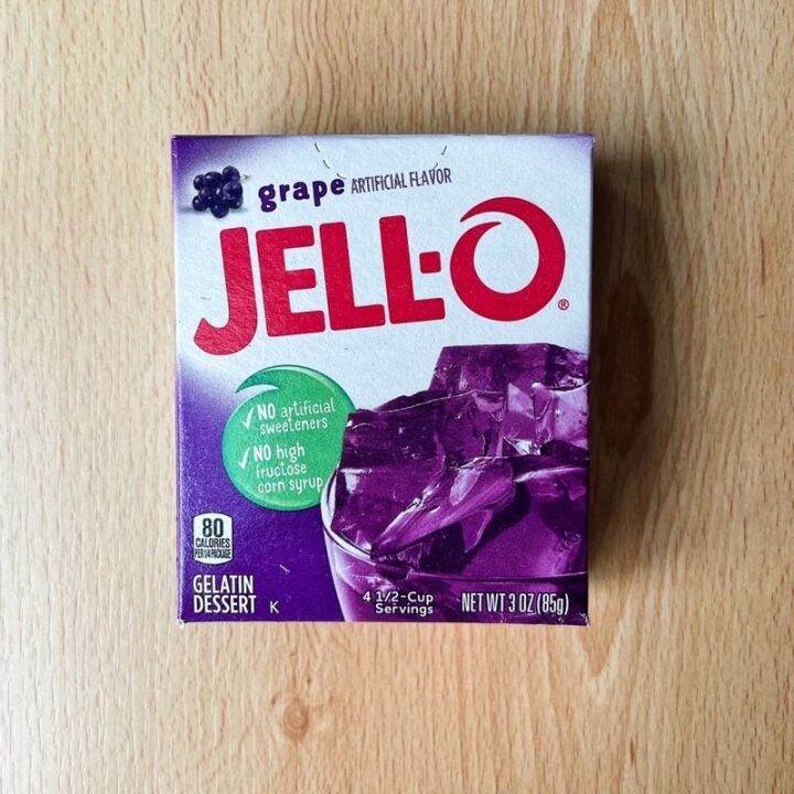JellO Jello Grape Gelatin (85g/3 oz) Lazada PH