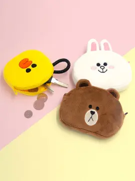 Official Authentic Line Friends Brown Bear Sally Silicone Shoulder Bag  Backpack