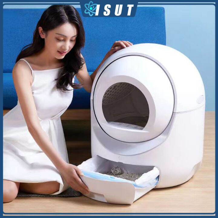 Intelligent Automatic Cat Litter Box Super Large FullAutomatic Litter