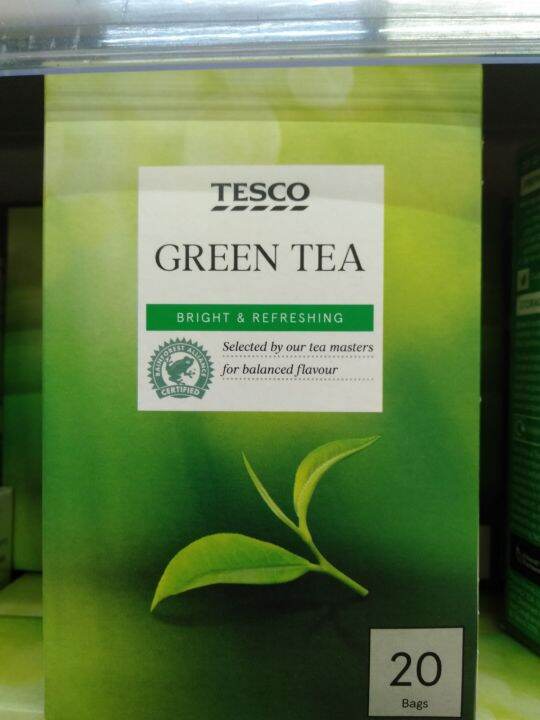 Tesco Green Tea 20bags Lazada PH