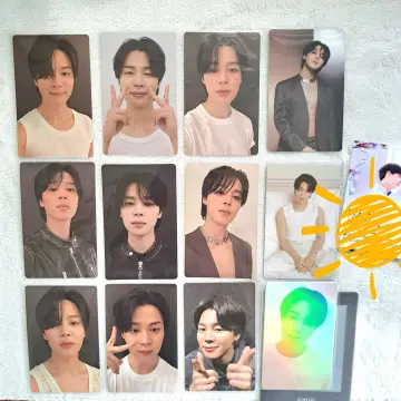 JIMIN BTS FACE Photo Card Japan JPFC POB Solo Album Weverse PhotoCard  hologram