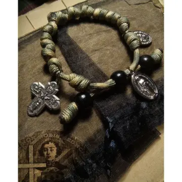 Shop Paracord Bracelet Rosary with great discounts and prices