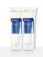 ลอรีอัล ออร่า เพอร์เฟ็คท์ โฟมล้างหน้า 100มล x 2 แพ็ค2 LOREAL Paris Aura Perfect Foam (ผิวดูกระจ่างใส)