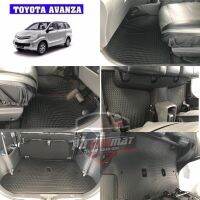 พรมปูพื้นรถยนต์ TOYOTA AVANZA (ระบุปีในช่องแชทให้แอดมินด้วยนะคะ) (แถมฟรีแผ่นรองส้นเท้ากันสึกมูลค่า 250.-฿