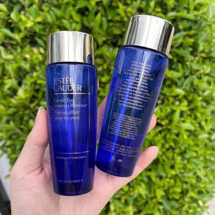 Estee Lauder Gentle eye makeup remover ขนาด 100ml Lazada.co.th