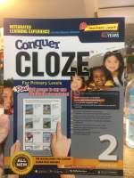 [EN] Conquer Cloze For Primary Levels Workbook 2 หนังสือภาษาอังกฤษ