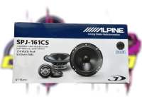 ALPINE SPJ-161CS 6" COMPONENT 2-WAY SPEAKER