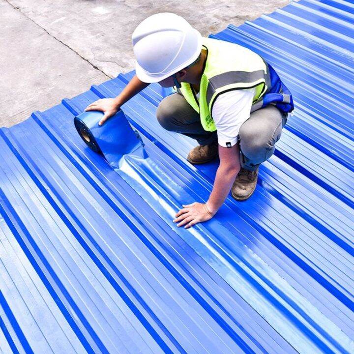Color steel tile waterproof selfadhesive membrane roof leak repair strong butyl waterproof heat