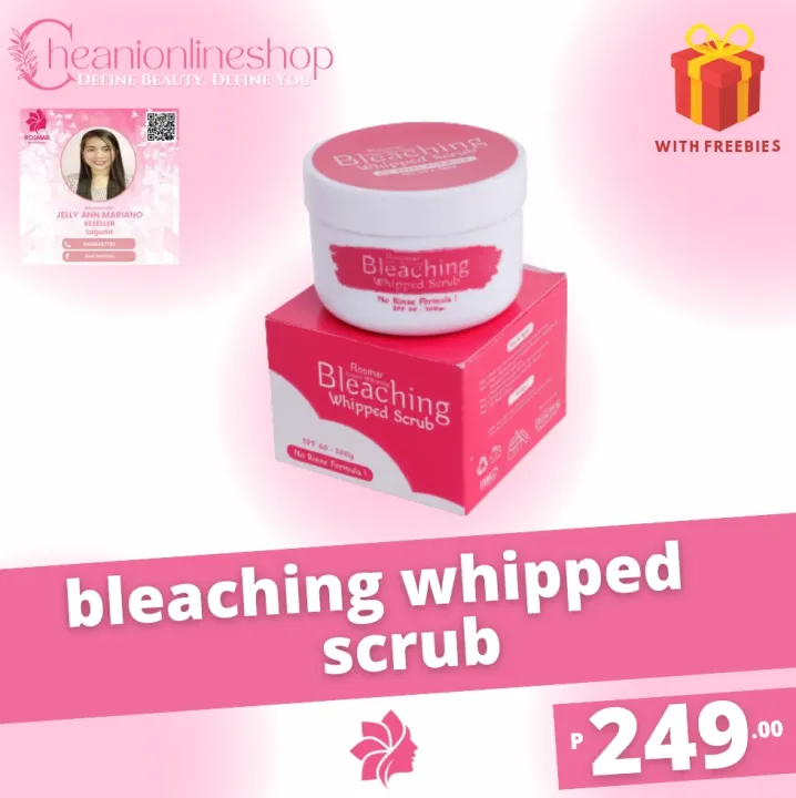 Rosmar Bleaching Whipped Scrub | Lazada PH